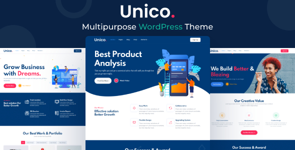 Unico - Multipurpose WordPress Theme Logo